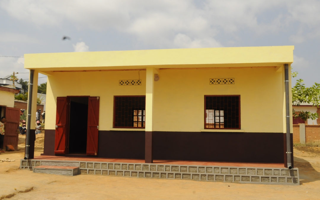 2018-2019 – Le centre d’accueil au sein du village